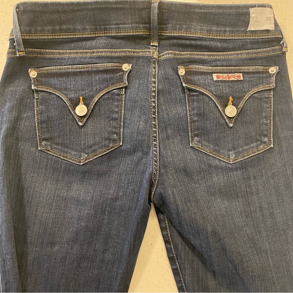 Hudson Beth Baby Boot jeans signature flap pocket. Size 28 - Picture 11 of 12